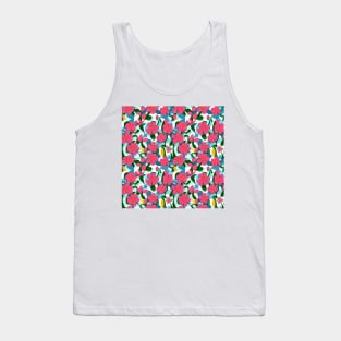 Flower Pattern - Spring Beautiful Flowers Tank Top